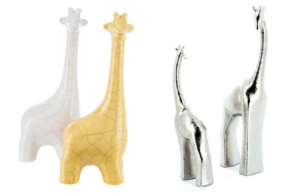  These giraffe ornaments will be a cute addition to your home