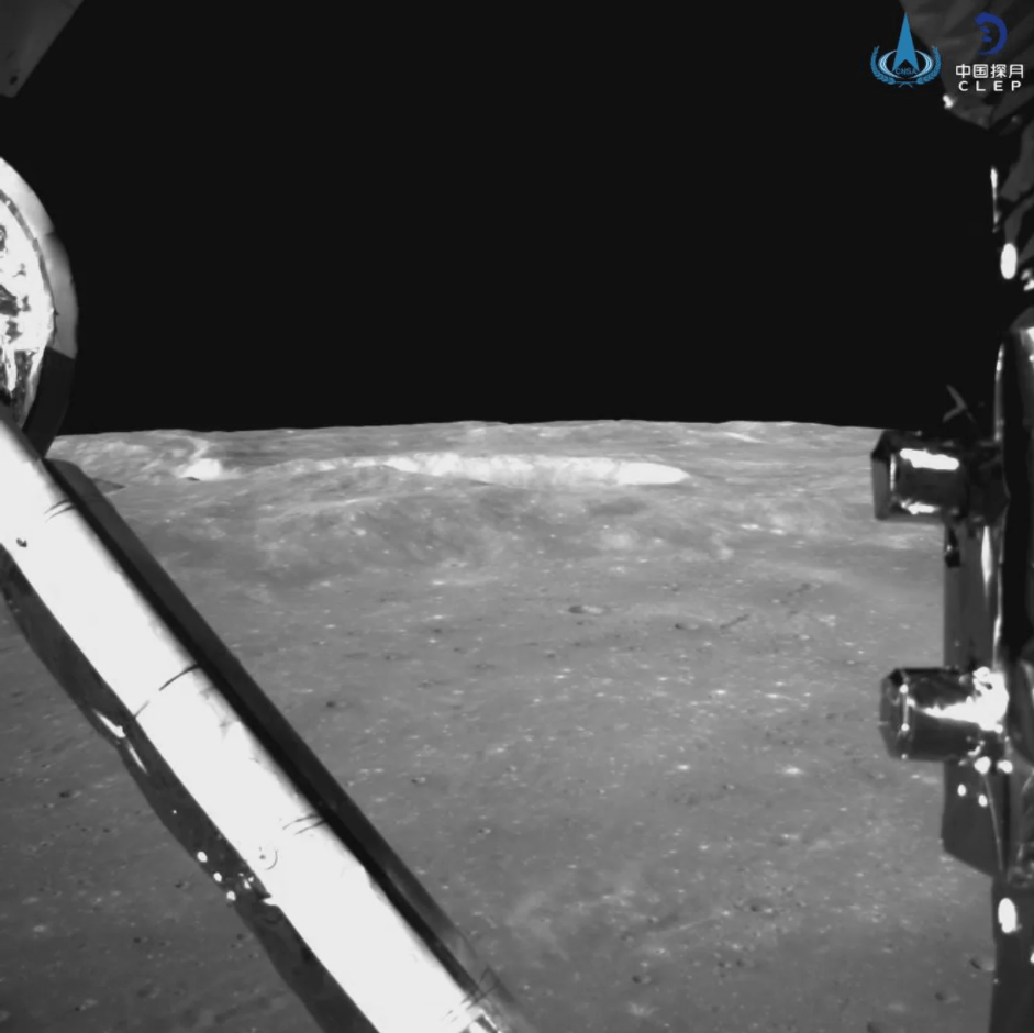 Chang’e-4 is the first man-made object to land on the moon’s dark side