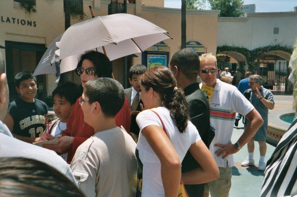  Mark and Michael pictured together at Universal Studios