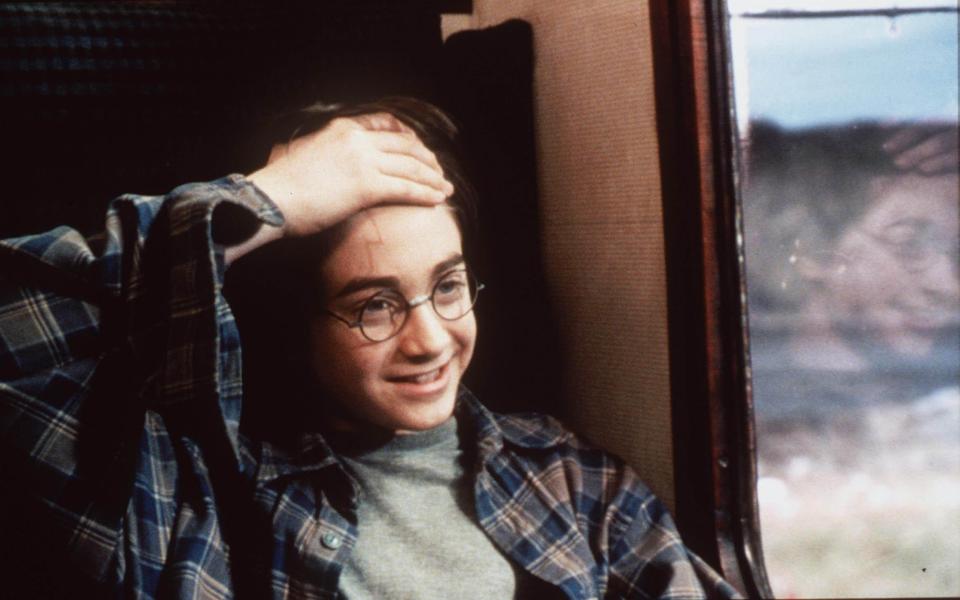  Harry Potter is known for having a lightning bolt scar across his forehead