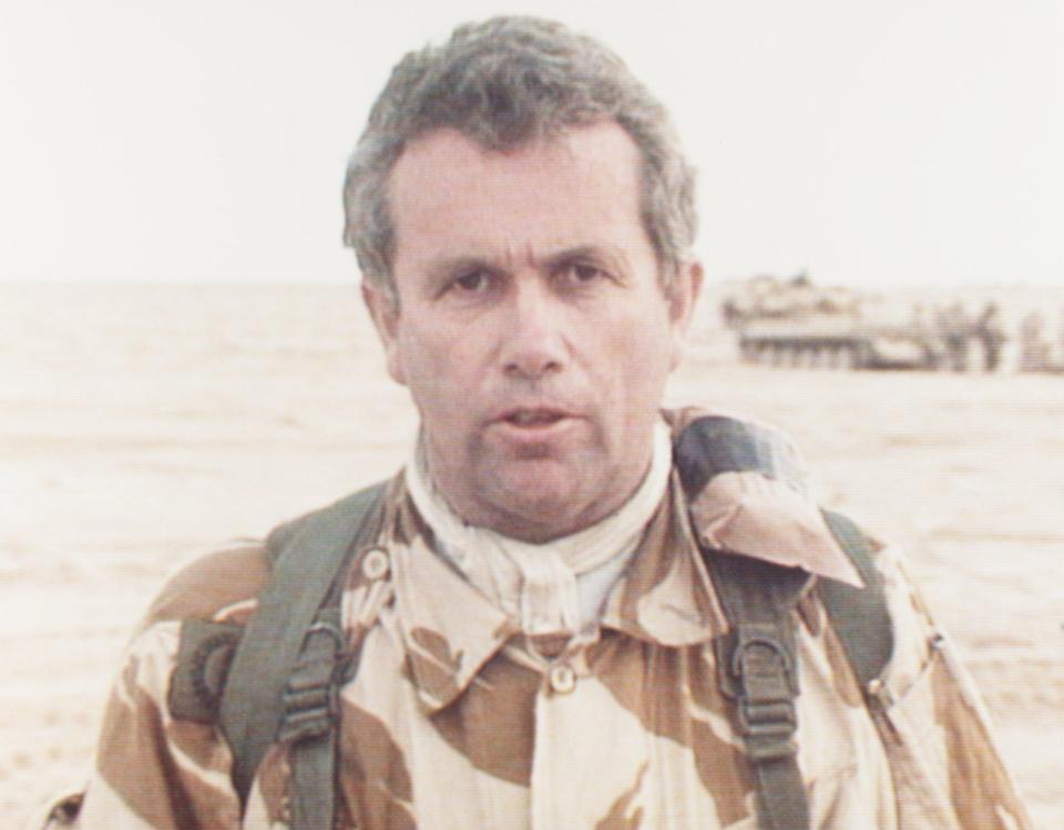  Mr Bell worked for the BBC for 30 years covering several wars and conflicts