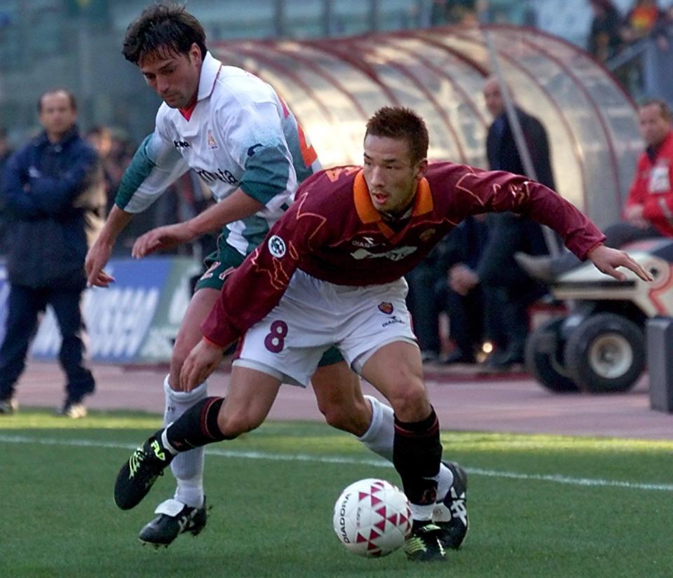  Nakata played for Perugia, Roma, Bologna and Fiorentina