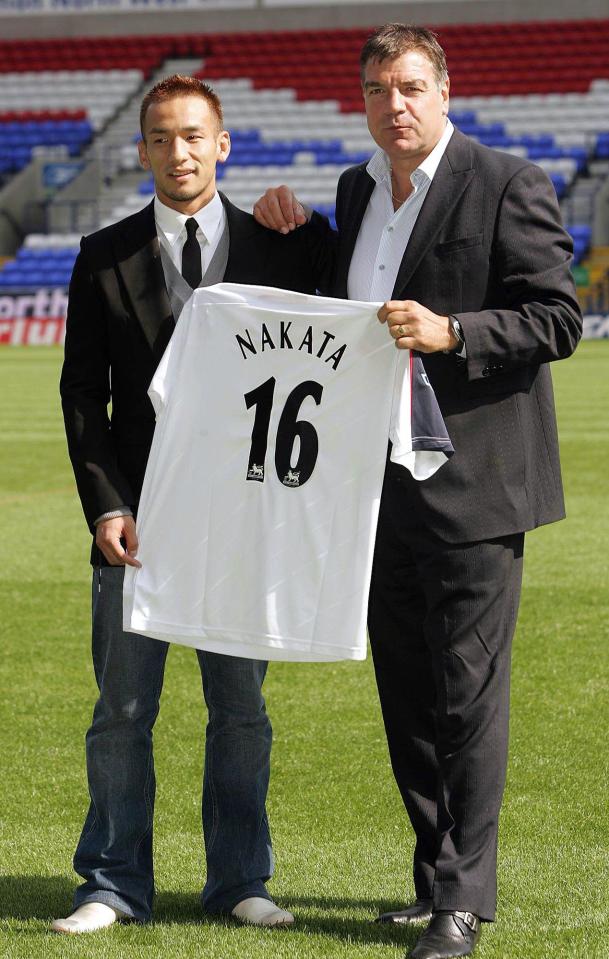  Nakata's final move was to the Premier League