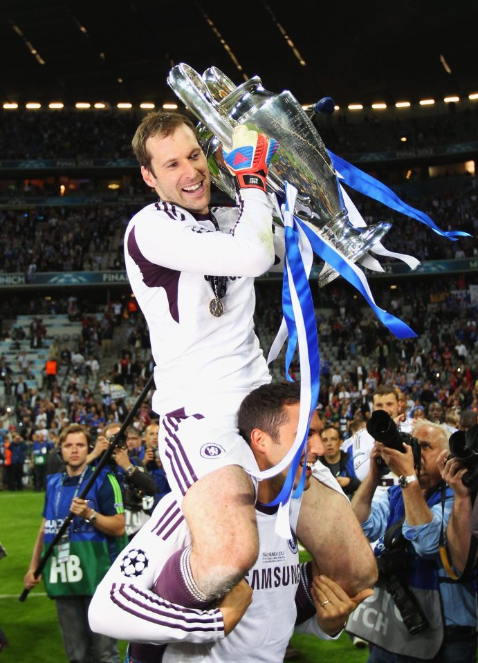  Petr Cech won the Champions League in 2012