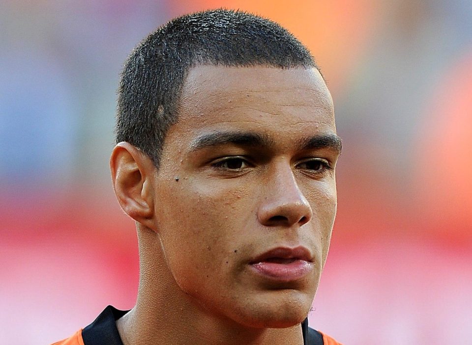  Van der Wiel started the World Cup final in 2010 but his career has stalled badly