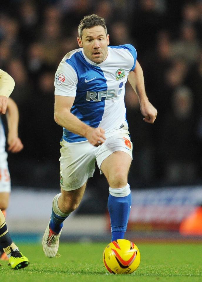  David Dunn made over 300 appearances for Blackburn Rovers