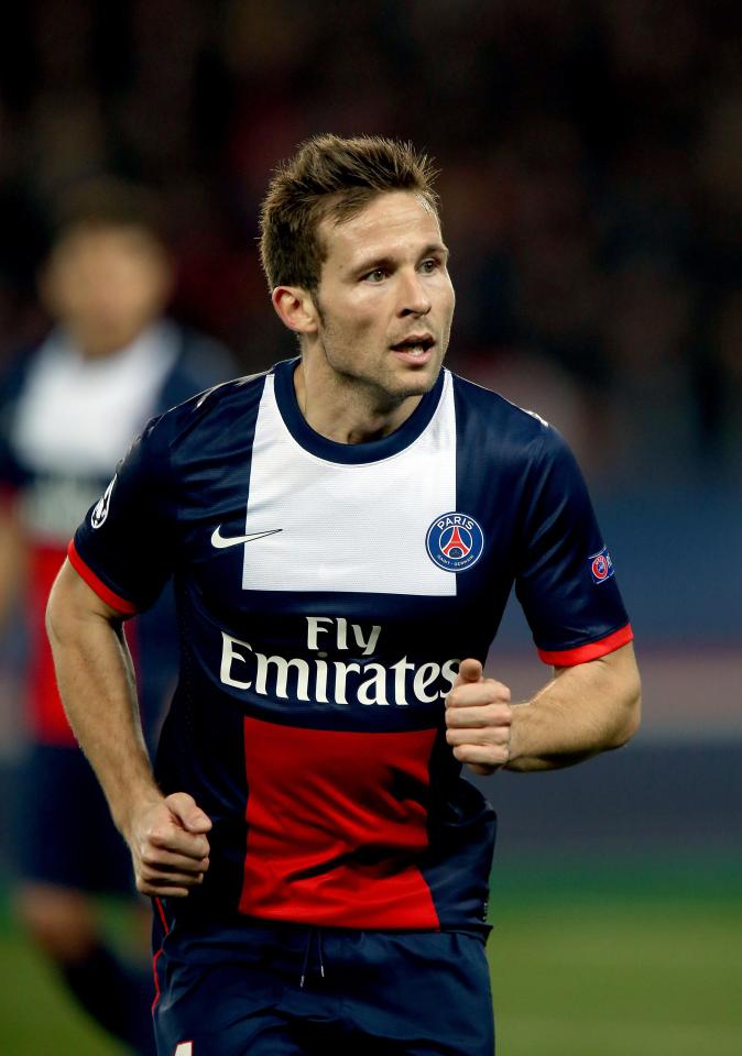 He also had a spell at Paris Saint-Germain but returned to England after 18 months