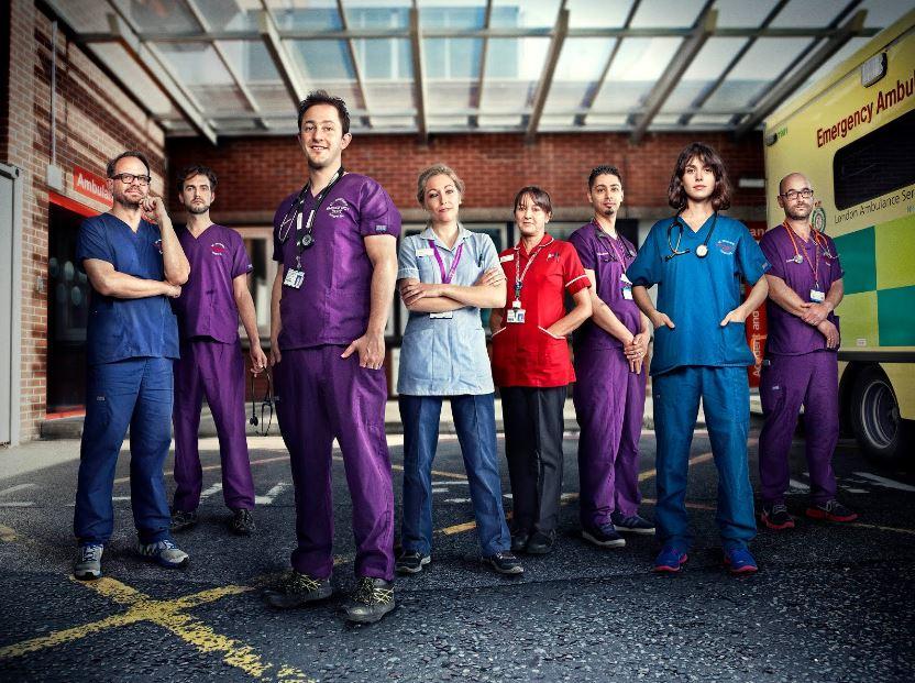 The NHS staff at St George's hospital who feature in 24 hours in A&E