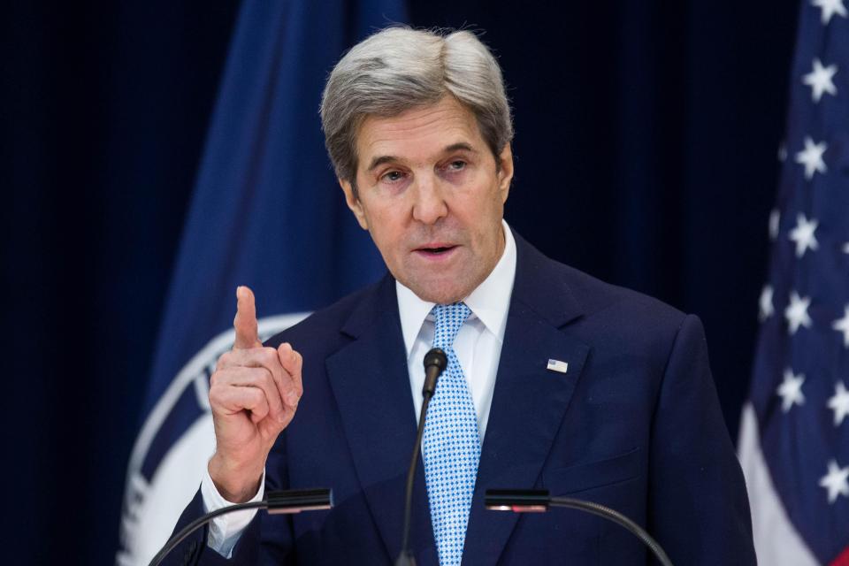  US Secretary of State John Kerry warned that the issues concerning the Irish border 'could re-heat passions one way or the other'