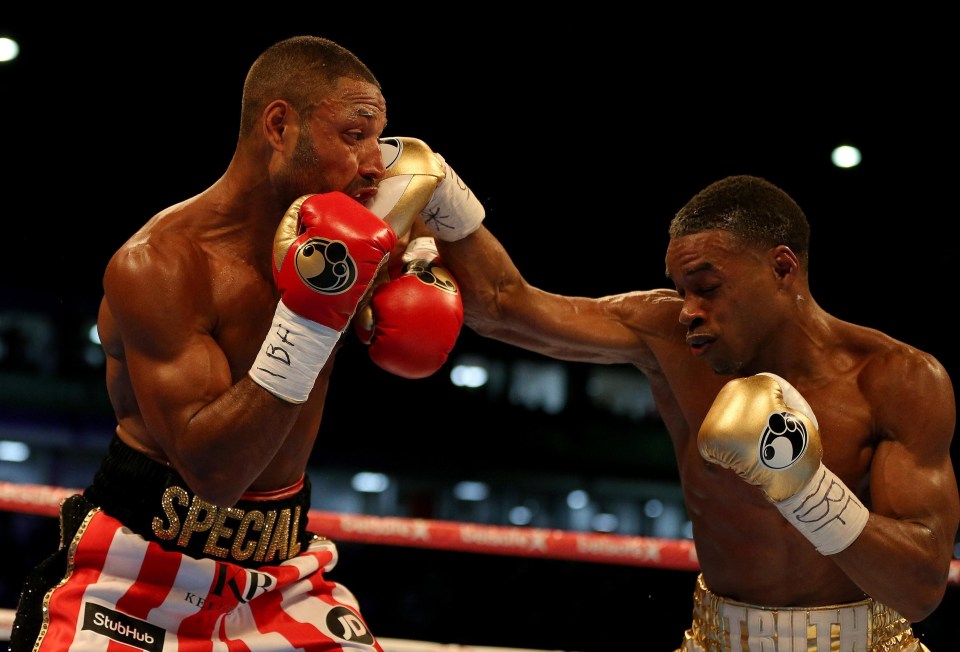 Errol Spence Jr stopped Kell Brook in 2017