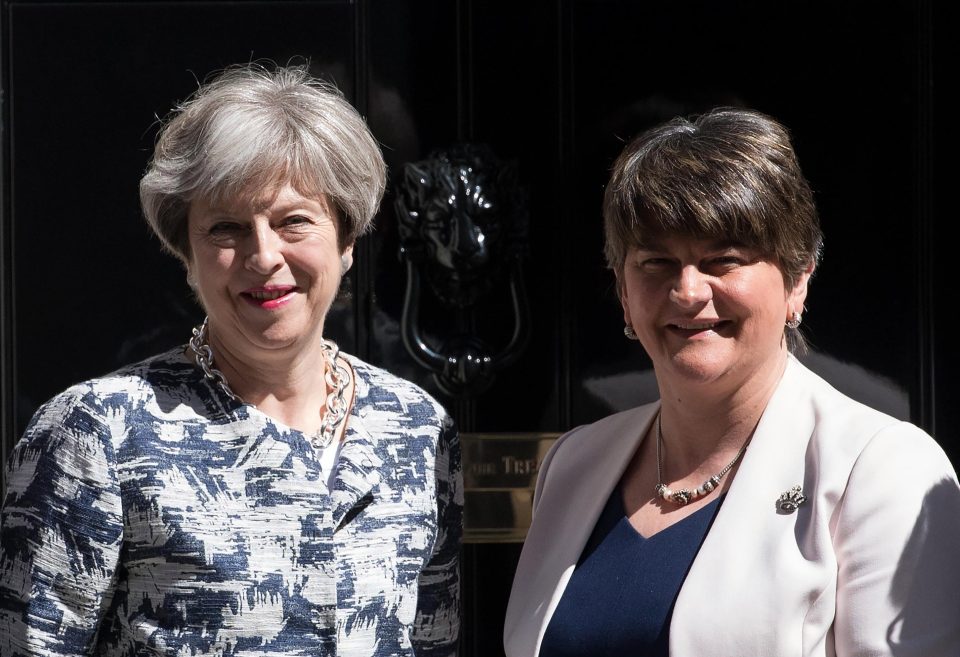  No10 and Arlene Foster's DUP are close to agreeing an amendment that will see a time limit imposed on the Irish backstop