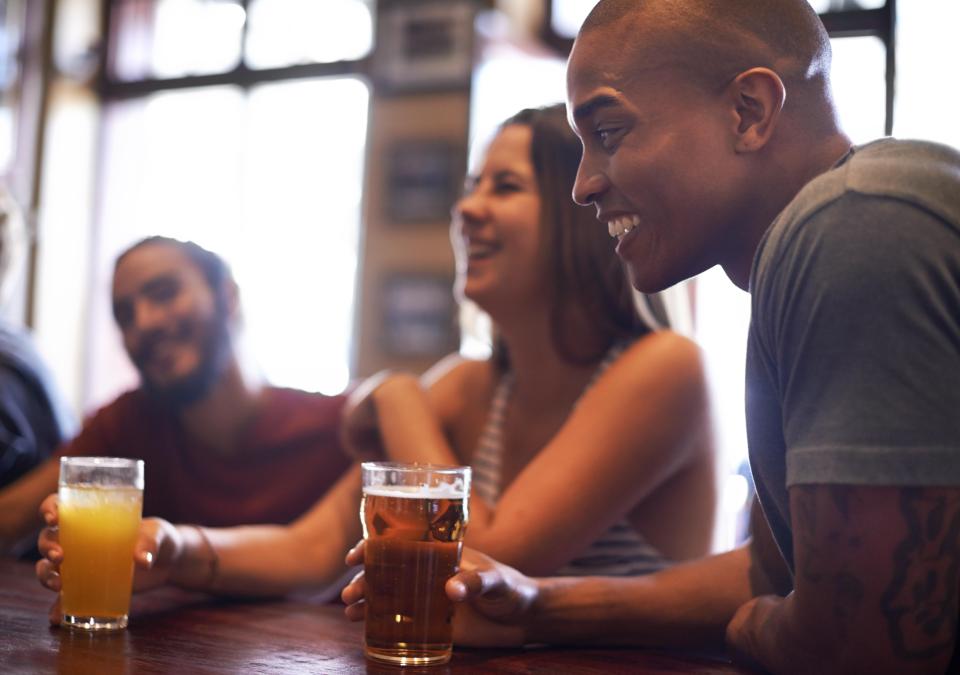  Mr Hancock said 'many of us like a nice pint and it’s perfectly healthy'