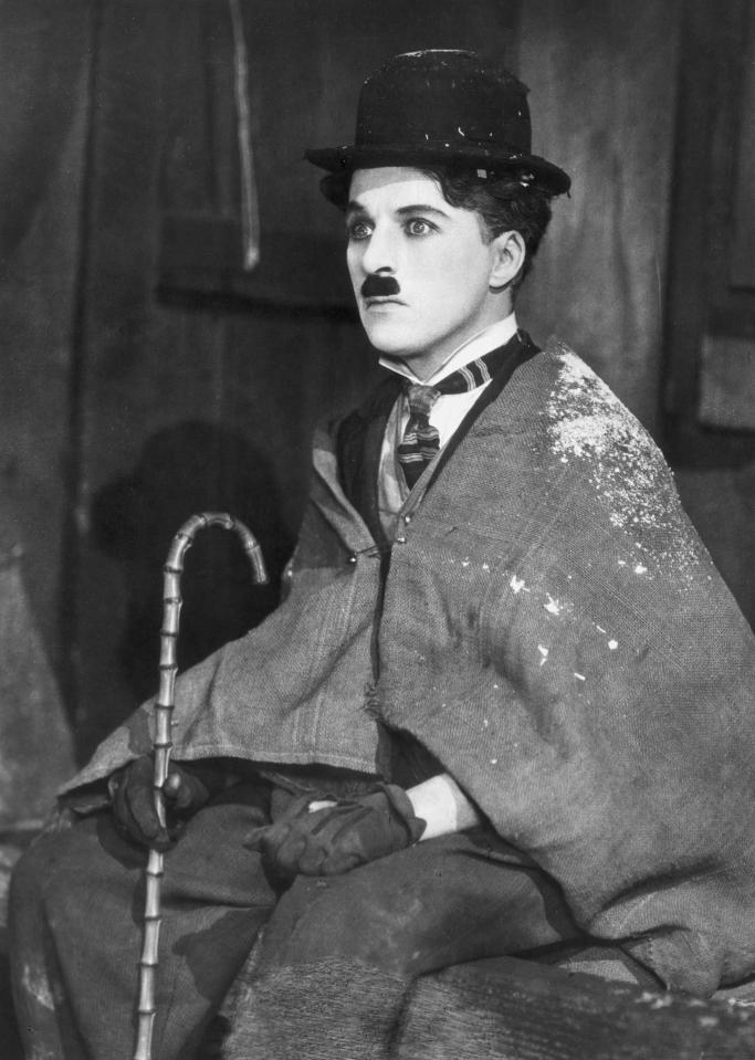  Charlie Chaplin became famous for his Tramp character that became universally recognised