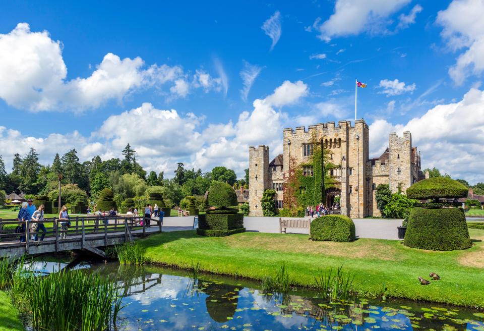  Anne retreated to her family home at Hever Castle to battle the deadly sweating sickness