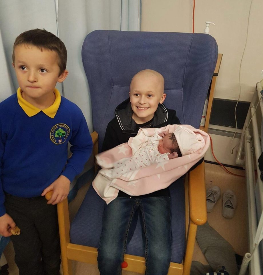  Little Bailey Cooper said he was going to be his baby sister Millie's 'guardian angel'