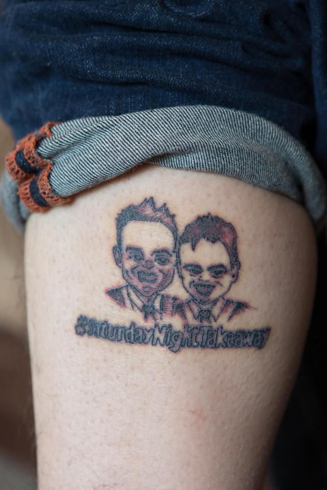  Ant and Dec's superfan pay tribute to the comedy duo with inking