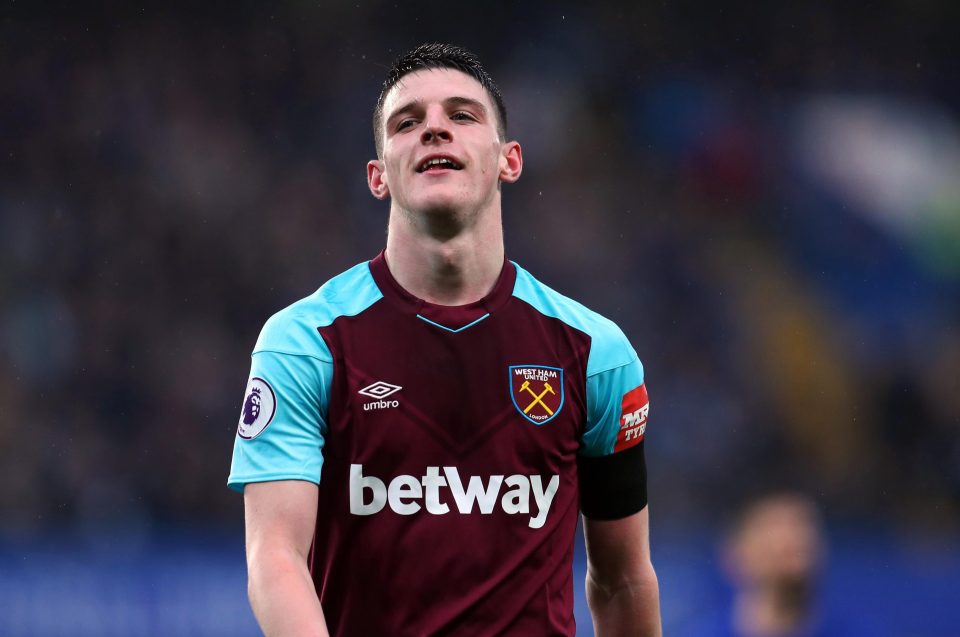 A former West Ham coach claims the club doubted Declan Rice's talents to succeed a few years ago