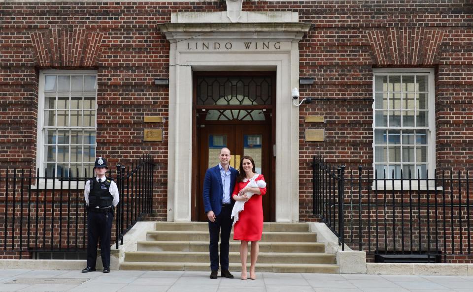  The Duke and Duchess of Cambridge had all three children at the fancy £7,500-a-night Lindo Wing at St Mary's Hospital