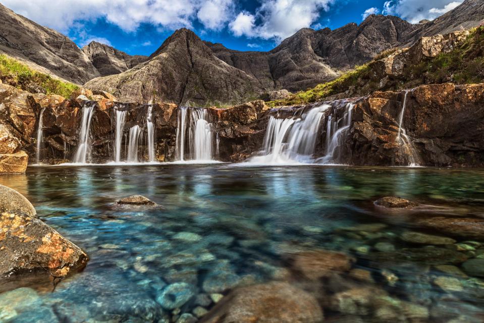  The gorgeous Fairy Pools is a popular tourist attraction