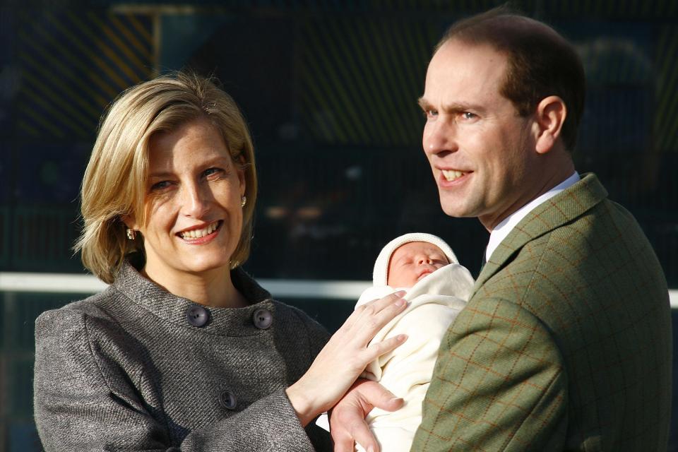  Sophie, Countess of Wessex, gave birth to daughter Lady Louise at Frimley Park Hospital