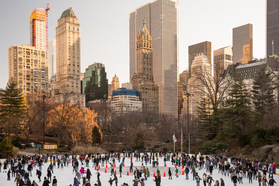  You can still skate on New York's famous ice rink