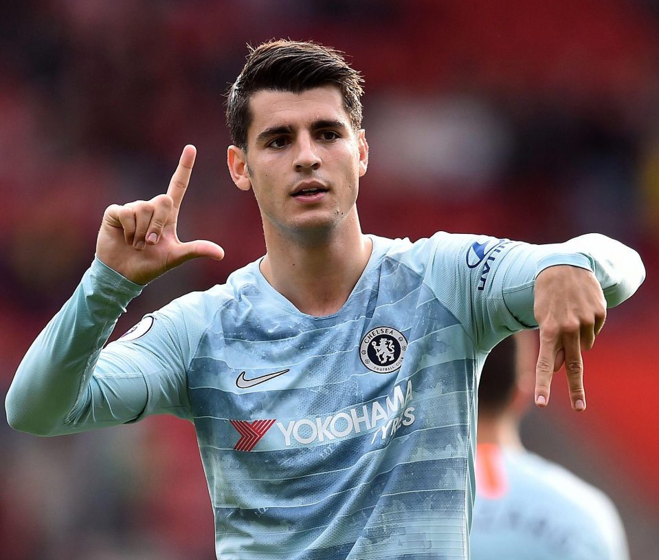  Morata has scored five league goals this season and has been left out in recent weeks