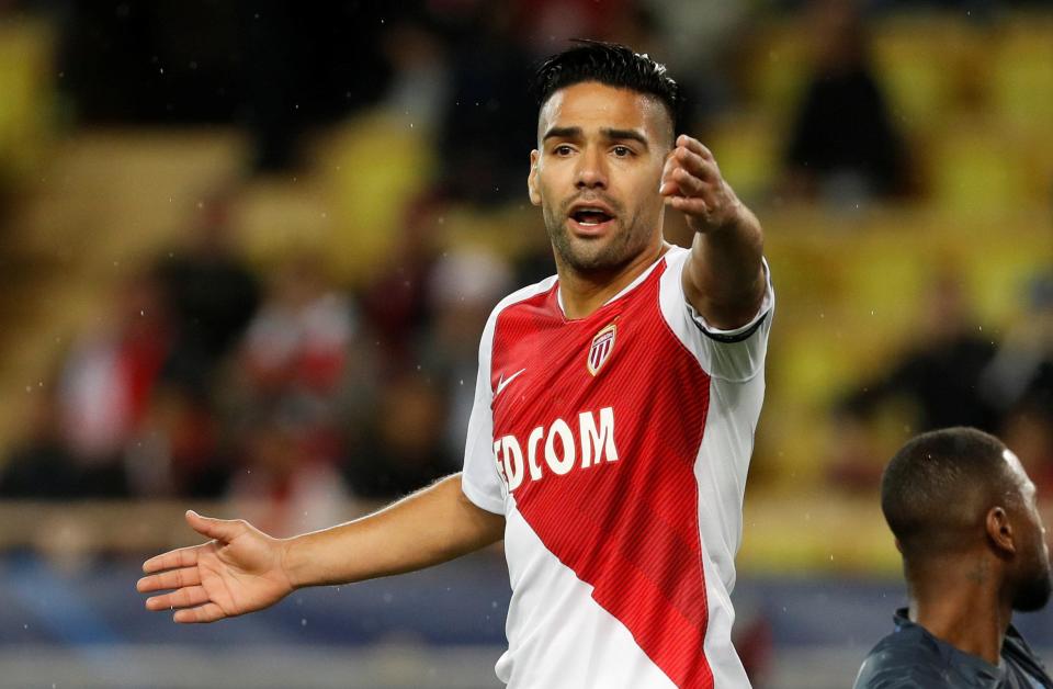  AC Milan are lining up a January swoop for Monaco striker and Man Utd flop Radamel Falcao