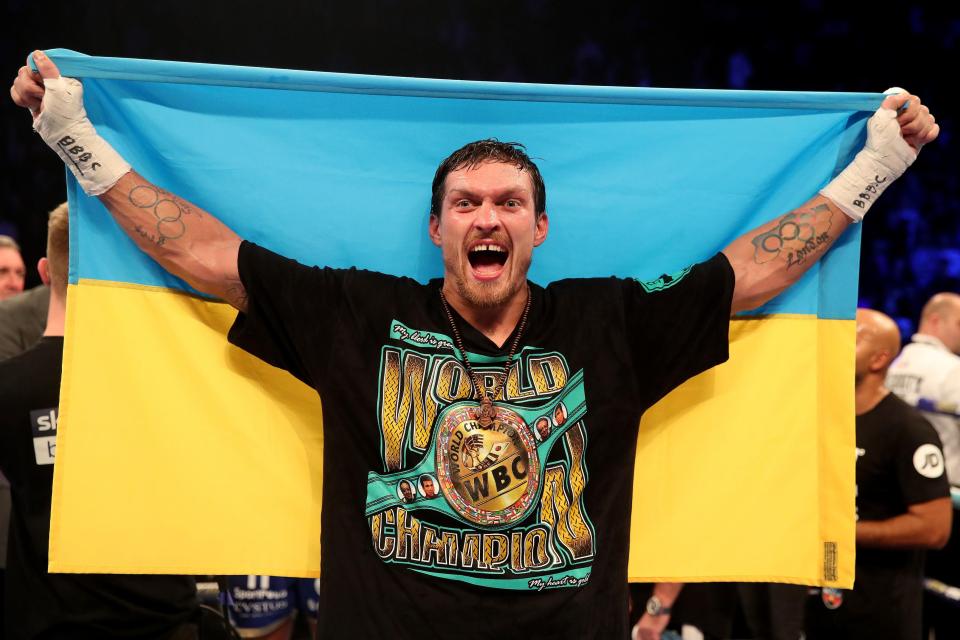  Usyk could become Joshua's WBO mandatory if he is to move up to heavyweight