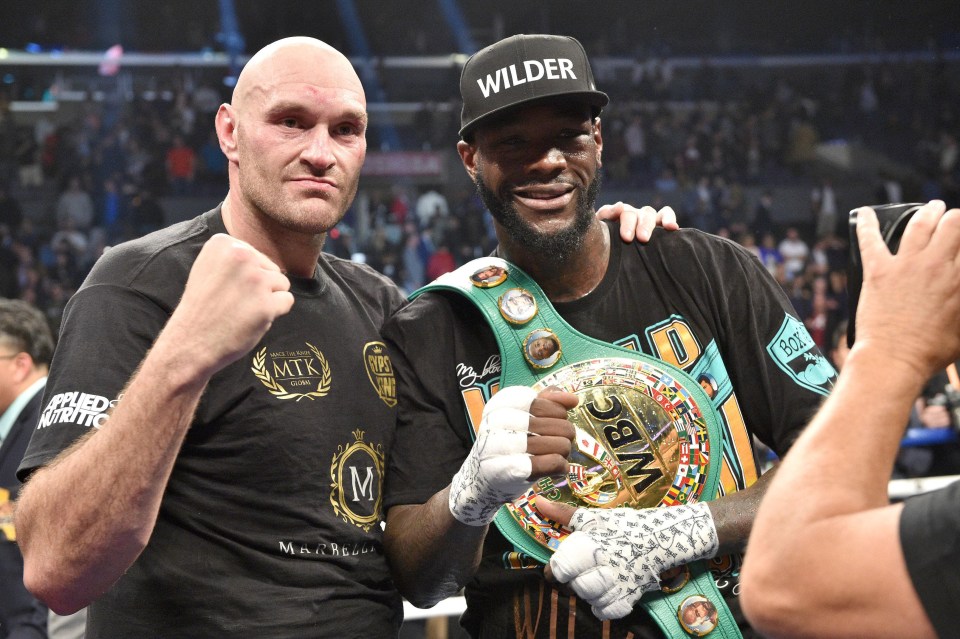 Tyson Fury and Deontay Wilder look set to rematch