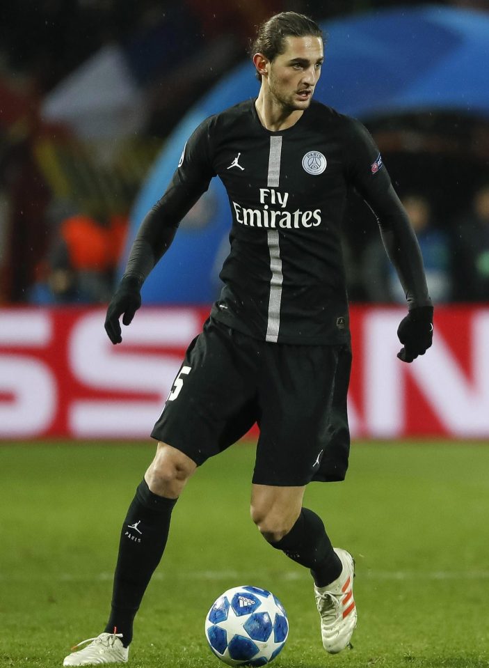 Barcelona are thought to have agreed to pay Frenchman Adrien Rabiot £170k-a-week