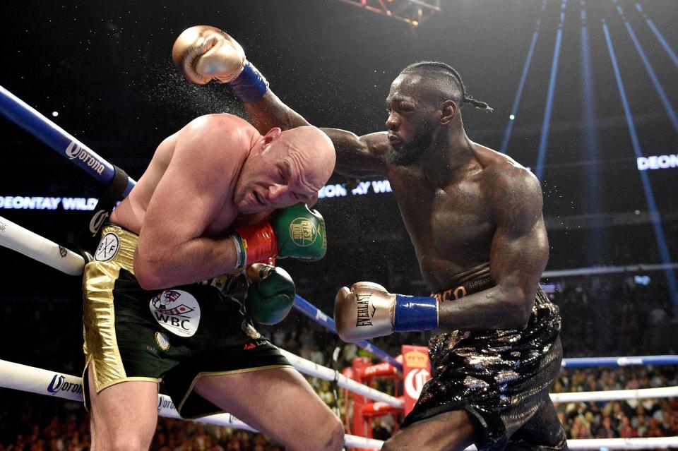  Wilder and Fury fought out a controversial draw last month