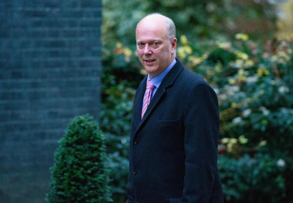  Chris Grayling's test run cost around £50,000