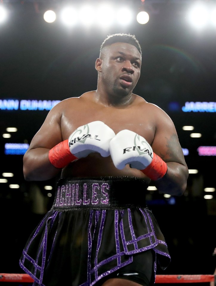 Jarrell Miller has accused Anthony Joshua of being fearful