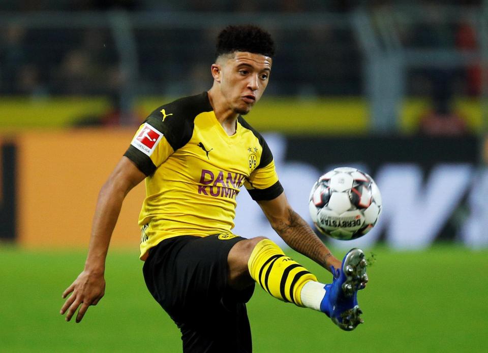  Jadon Sancho swapped England for Germany with Borussia Dortmund and has taken the Bundesliga by storm