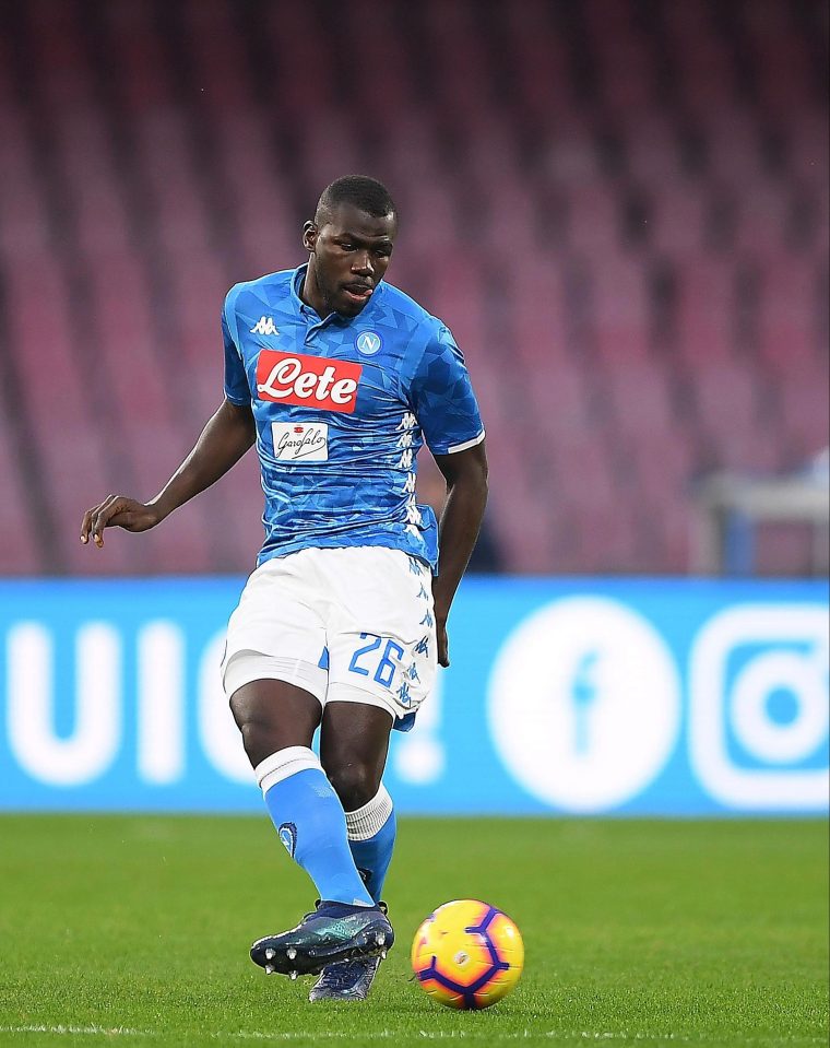  But former United player David May thinks Red Devils should go all-in and splash £100m on Napoli's Kalidou Koulibaly