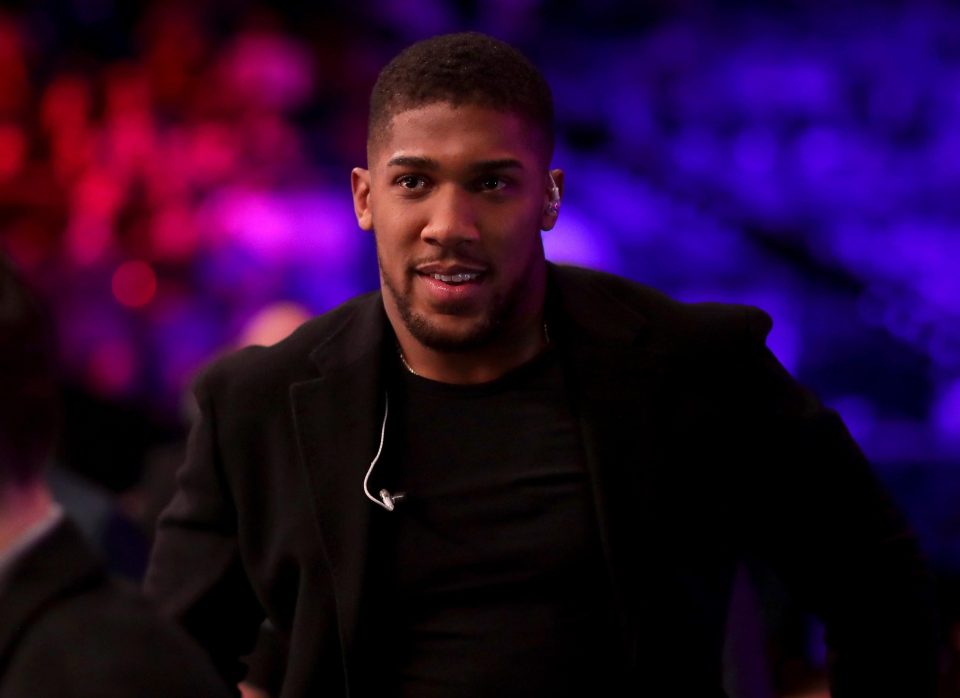 Joshua has still not confirmed who his next opponent will be despite already booking Wembley for April 13