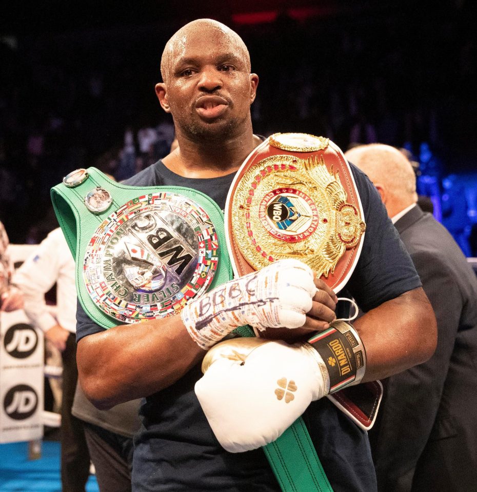  Promoter Eddie Hearn wants Dillian Whyte to fight Joshua on April 13