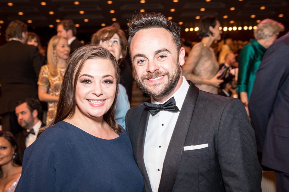 Ant McPartlin and Lisa Armstrong