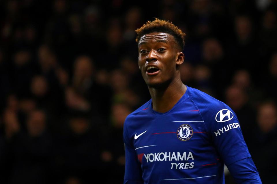  Callum Hudson-Odoi appears to have given up[ on breaking into the Chelsea first team