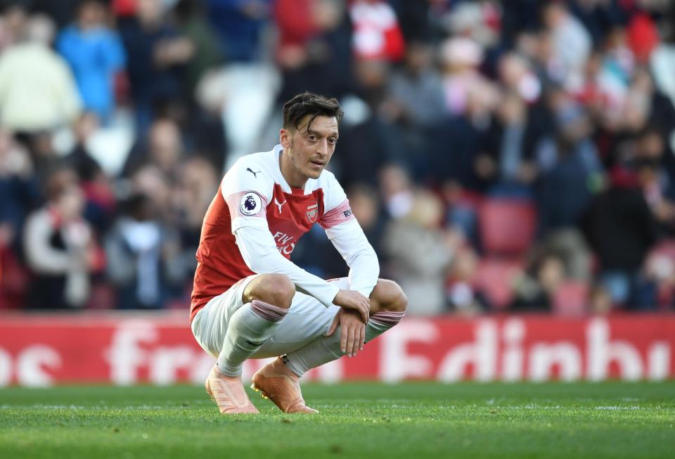 Arsenal have reportedly offered Mesut Ozil to Juventus and Inter Milan