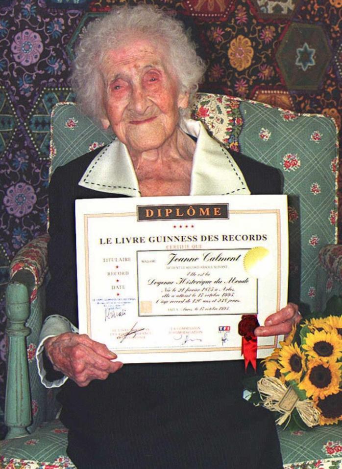  Russian researchers claim the 'real' Jeanne Calment died in 1934 and her daughter then pretended to be her