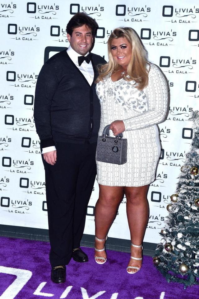 Gemma Collins, James Argent