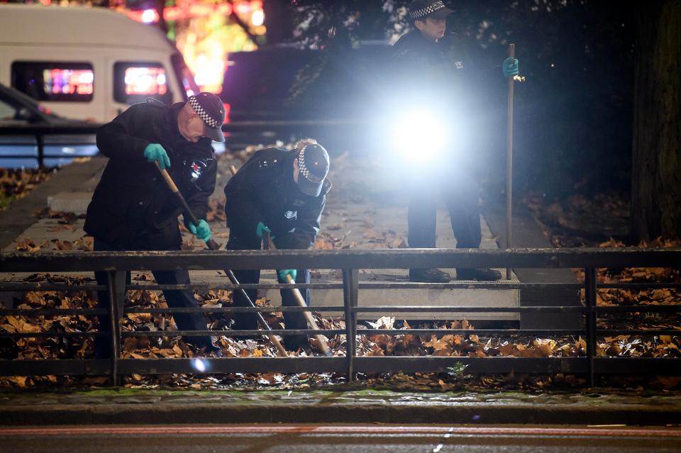  Three other people were also stabbed in the violent attack on Park Lane at about 5.30am on New Year’s Day