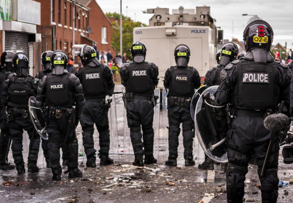  A PSNI spokeswoman told the sun that the 'PSNI are working closely with other UK policing partners in our planning processes'