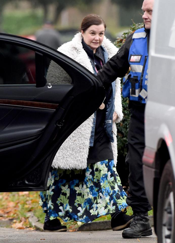  Florist Mary Taylor (Patti Clare) appeared to be doing the flowers