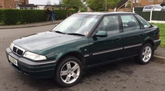  Richard's Rover 218SLD turbo is no longer a young model, but she's still a head-turner