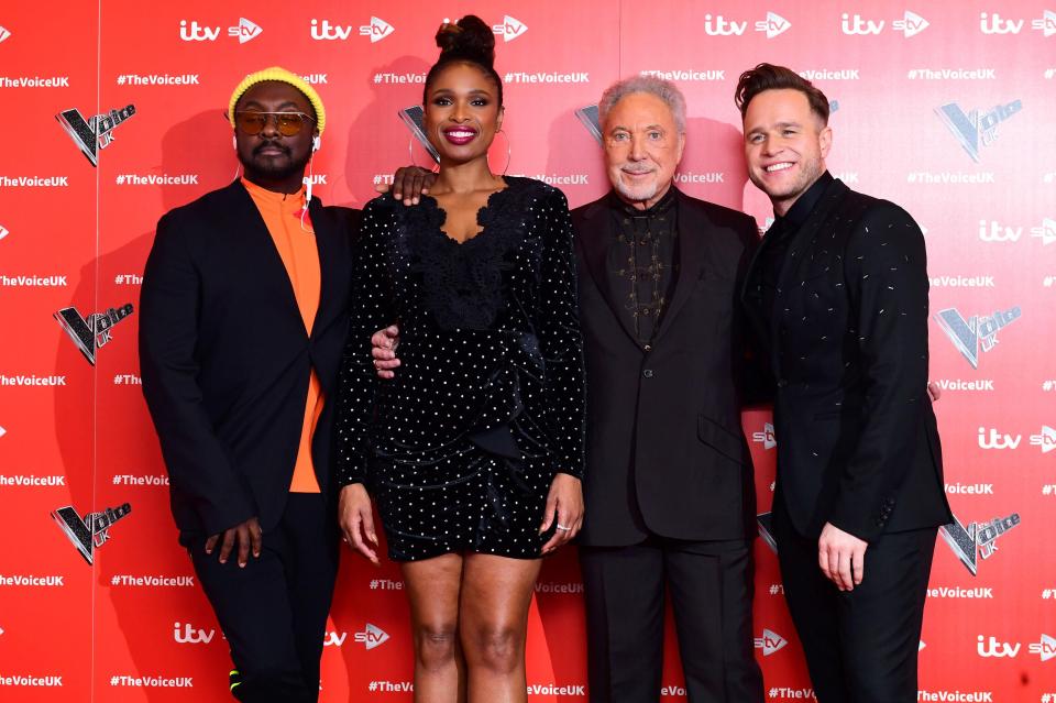  Olly returns as a coach on The Voice UK on Saturday night