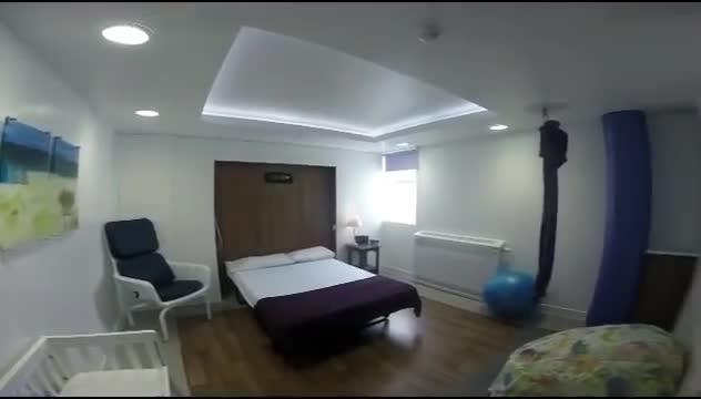  Rooms in the Mulberry Centre come with beds, a birthing ball and a bean bag