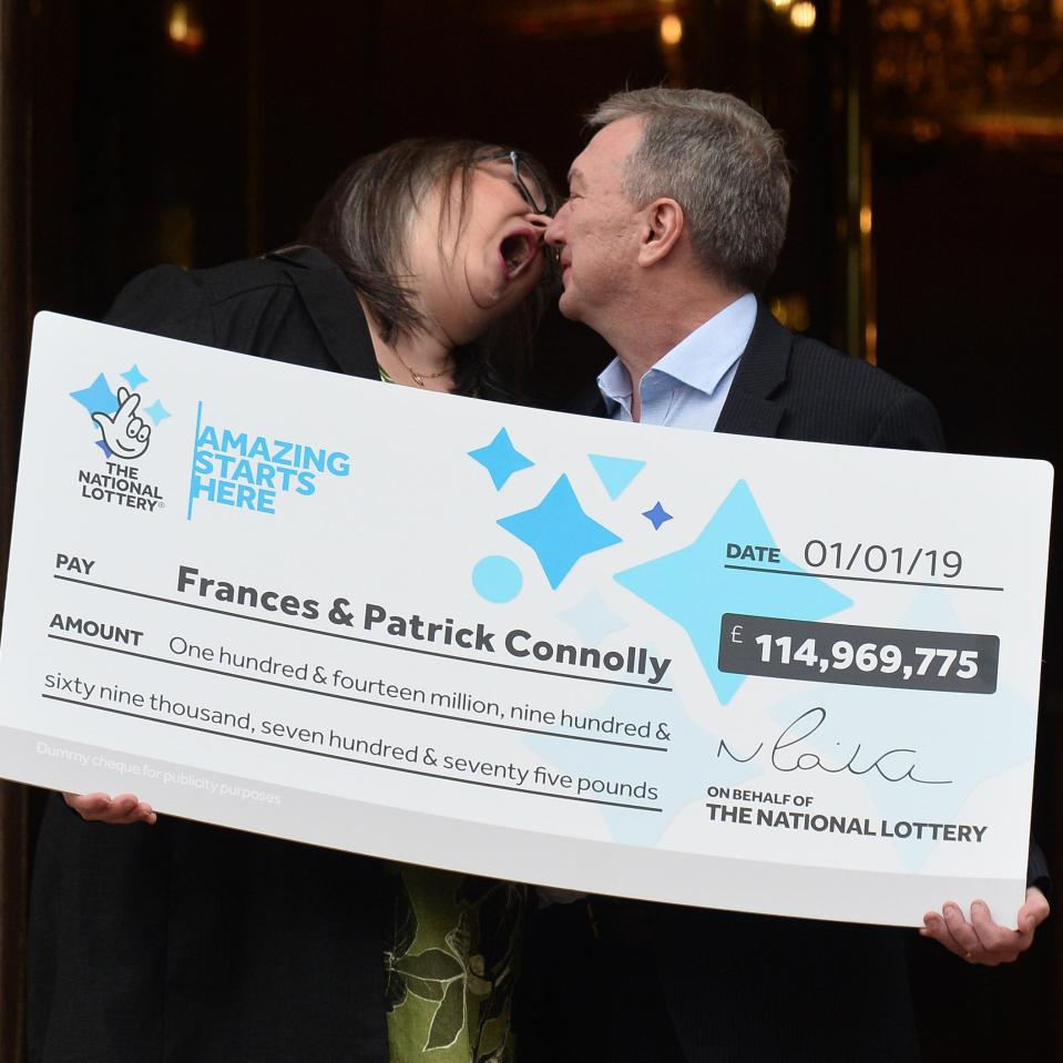 The couple, who now live in a £1.9million five-bedroom home in the North East, have dedicated their winnings to helping people