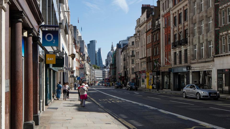  This is how what pedestrians strolling up Fleet Street can expect to see in 2026